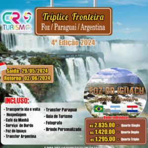 Foz do Iguaçu/Argentina e Paraguai 